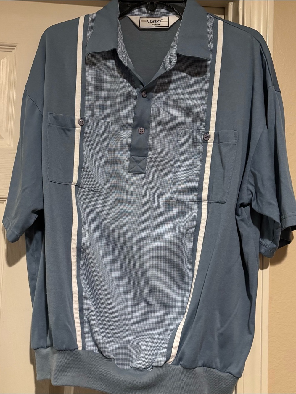 Classics by Palmland retro shirt 70’s with White Stripes